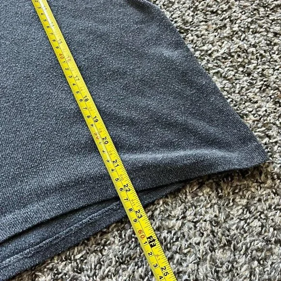 Brandy Melville Top Womens One Size/Medium Gray Long Sleeve Cotton Blend Blouse - Picture 7 of 8